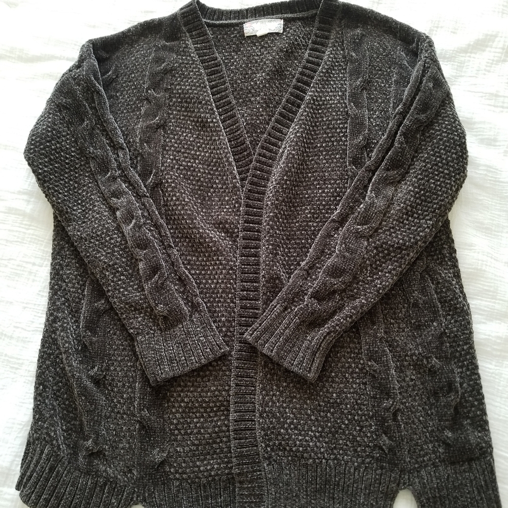 Chenille Cardigan
